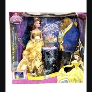 Disney Belle and Beast Doll Set - Yellow and Blue